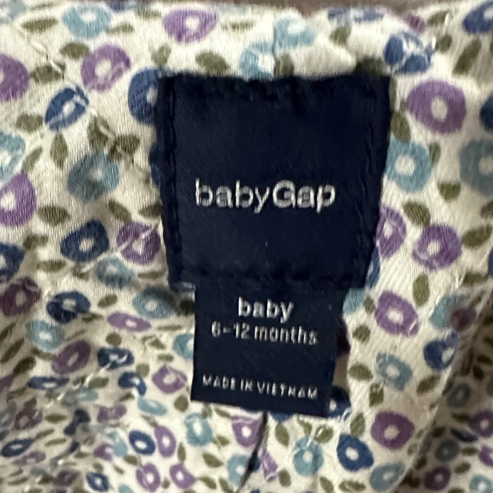 Baby Gap Girls Brown Herringbone Peacoat 6-12 months